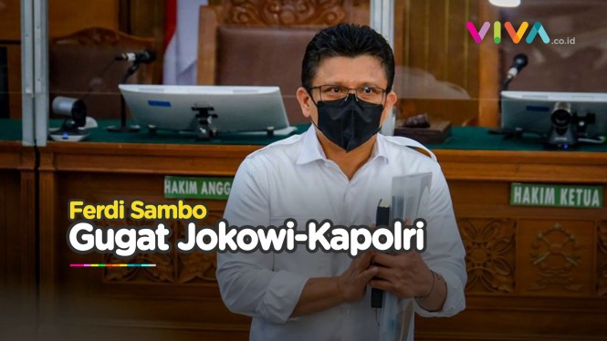 Gak Terima Dipecat, Jokowi dan Kapolri Digugat Ferdy Sambo