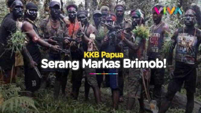 BERULAH LAGI! KKB Papua Serang Pos Polres dan Pos Brimob