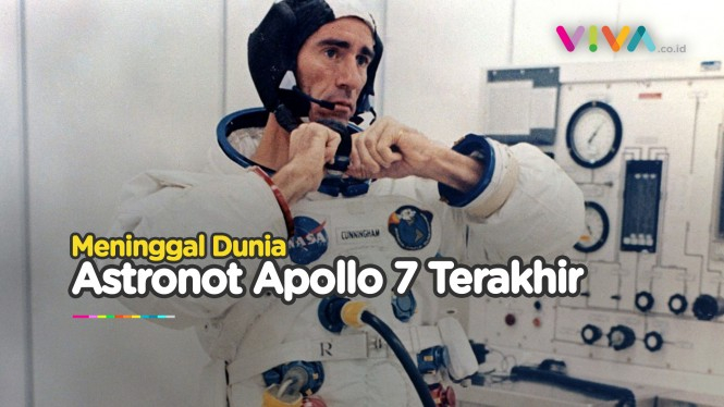 Salah Satu Astronot Pertama Apollo Meninggal Dunia