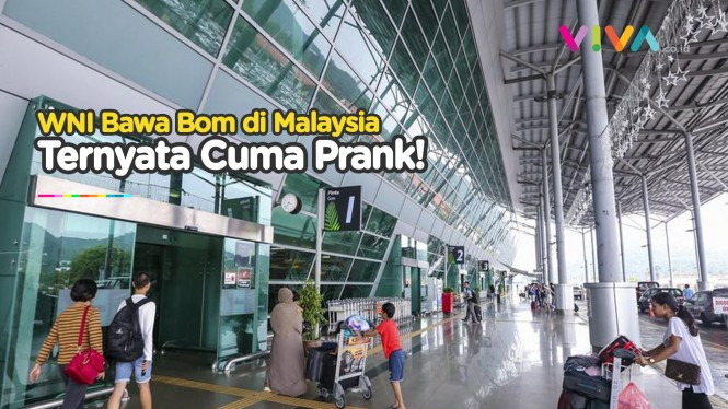 WNI Dihukum Usai Prank Bawa Bom di Bandara Penang