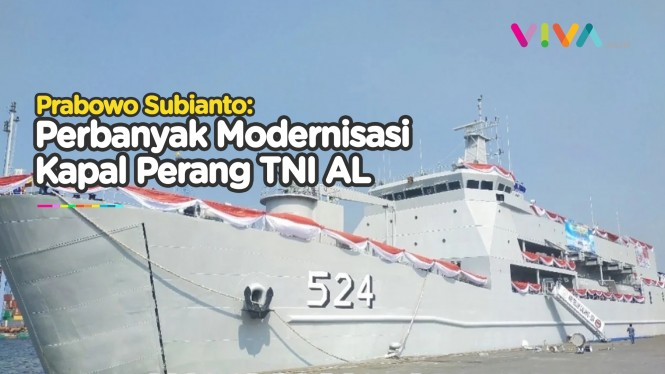 Prabowo Ingin Perbanyak Kapal Perang TNI AL Siap Tempur
