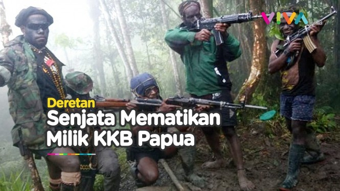 Sulit Dikalahkan TNI, Senjata KKB Papua dari 3 Negara Maju