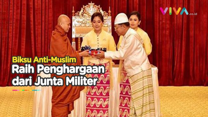 Biksu Anti-Muslim Sabet Penghargaan, Karena Apa?