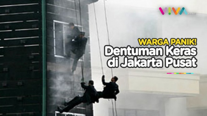 Dentuman Keras Terdengar di Jakarta, Sumbernya Ternyata..