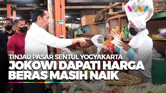 Geruduk Pasar Sentul, Jokowi Jawab Keluhan Harga Beras