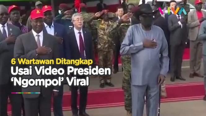 Video Presiden Sudan Selatan Ngompol, Biang Kerok Ditangkap