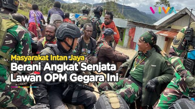 Buah Perjuangan TNI, Warga Sani Angkat Senjata Lawan OPM