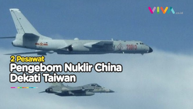 Pantik Emosi Taiwan, 2 Pesawat Pengebom China Melesat