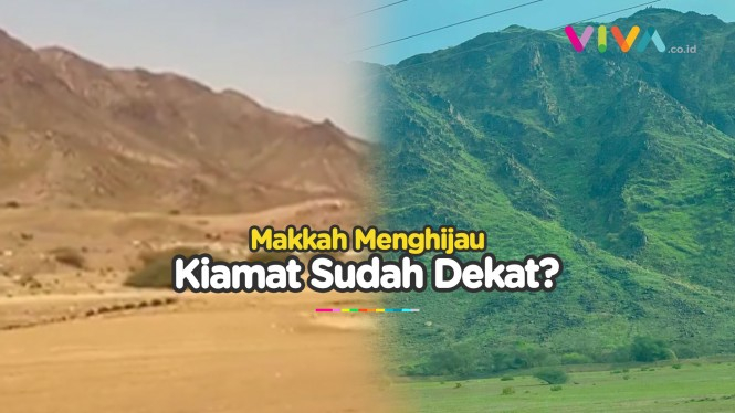 Fenomena Langka Pegunungan Makkah, Pertanda Buruk?