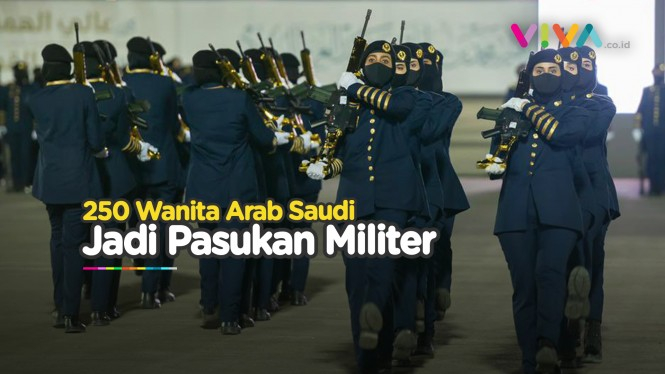 250 Wanita Arab Saudi Lulus Jadi Pasukan Militer