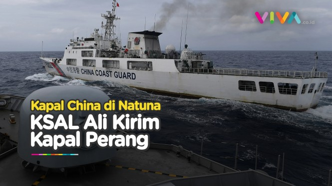 Kapal Perang TNI Beraksi di Natuna Pantau Gerak-gerik China