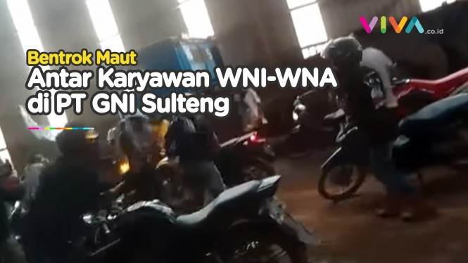 Rekaman Kerusuhan Maut WNI dan WNA di PT GNI Sulteng