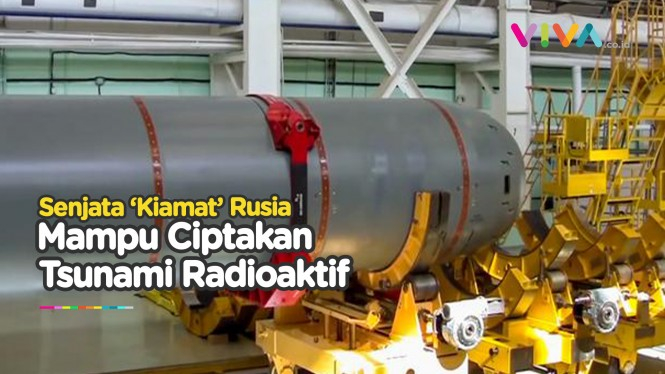 Rusia Rancangkan Tsunami Radioaktif, Torpedo Poseidon 2M39