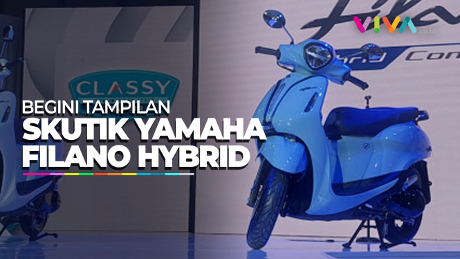 Tampang Motor Matic Yamaha Filano Hybrid