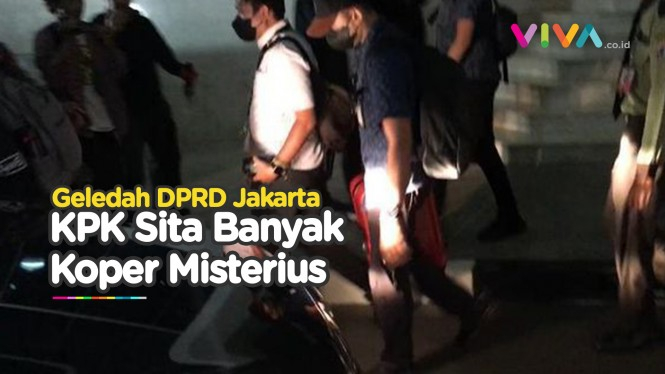 KPK Ramai-ramai Geledah Kantor DPRD DKI Jakarta