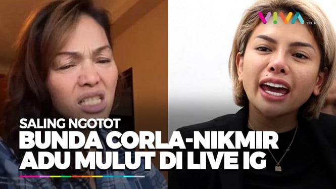 Bunda Corla vs Nikita Mirzani Perang di Live Instagram