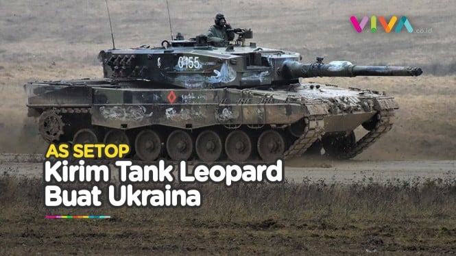 Ciut Diancam Putin, AS Gagal Kirim Tank Jerman ke Ukraina