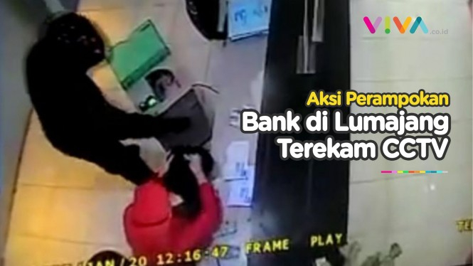Detik-detik Perampokan Bank di Siang Bolong