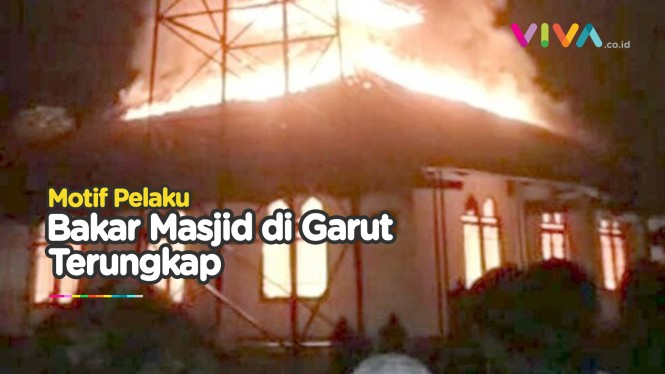 Tampang dan Motif Aneh Pelaku Pembakaran Masjid di Garut