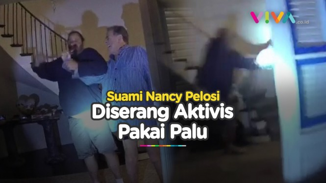 DETIK-DETIK Kepala Paul Pelosi Digetok Palu Oleh Aktivis