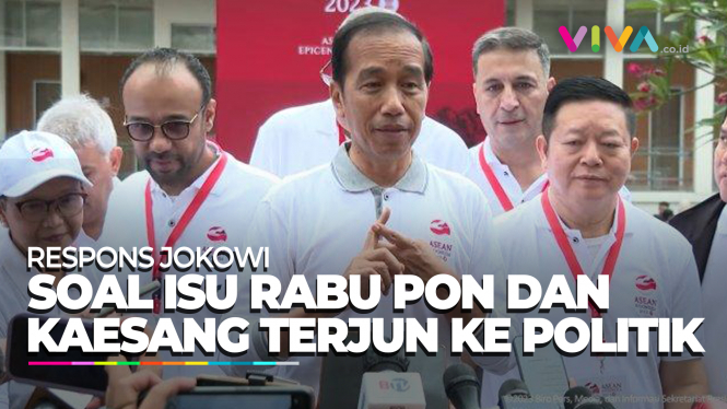 Jokowi Tanggapi 'Rabu Pon' hingga Kaesang Jadi Wali Kota