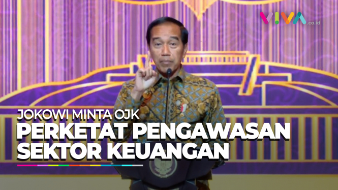 Menatap Tangis Rakyat, Jokowi Sentil Indosurya-Wanaartha