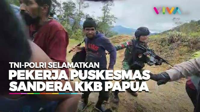 Evakuasi 15 Pekerja Puskesmas Paro yang Disandera KKB Papua