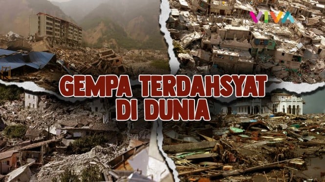 Gempa Paling Mematikan di Dunia, Capai Ratusan Nyawa