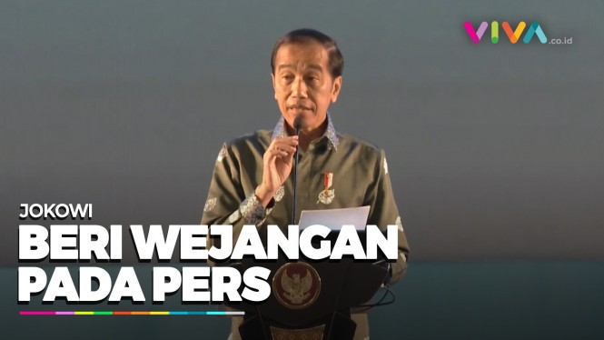 Jokowi : Dunia Pers Tidak Sedang Baik-baik Saja