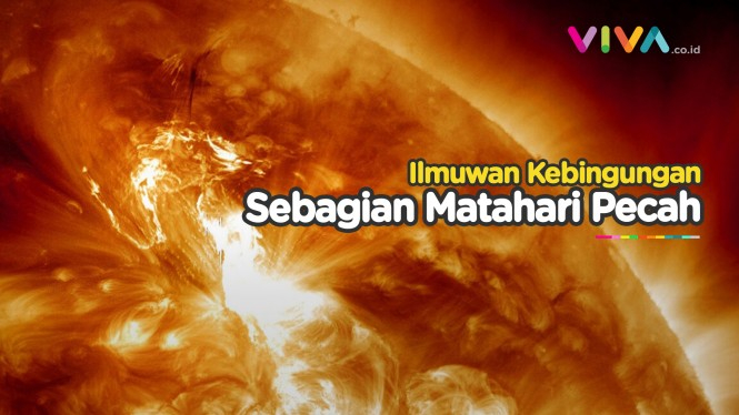 Fenomena Matahari 'Meledak' Partikelnya Terlepas Satu-satu