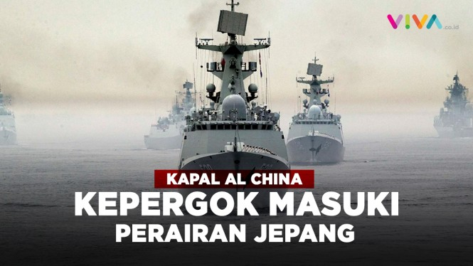 Jepang Panas! Kapal AL China Terobos Perairan Teritorial