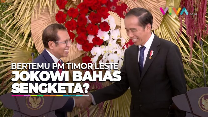 MANTAP! Hasil Pertemuan Jokowi dengan PM Timor Leste