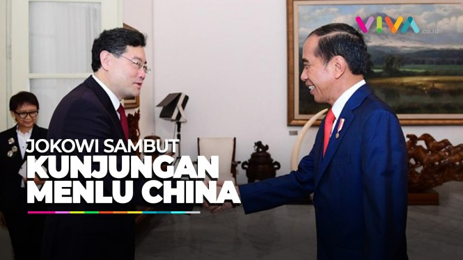Terima Kunjungan Menlu China, Jokowi Bahas Proyek Negara