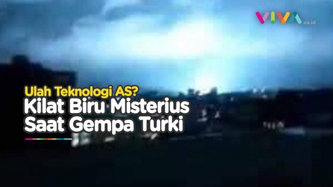 Kilat Misterius Saat Gempa Turki, Konspirasi Teknologi AS?