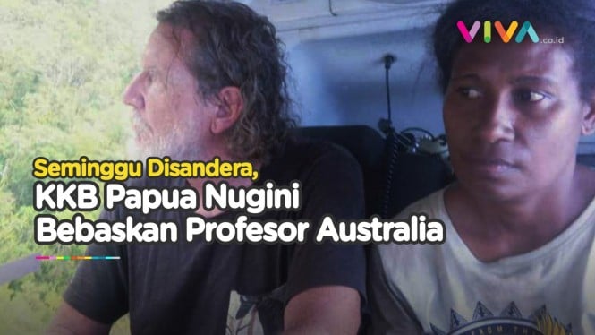 KKB Papua Nugini Bebaskan Profesor Australia dan 3 Rekannya