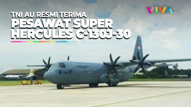 Pesawat Super Hercules Pertama TNI AU, Tiba di Indoneisa
