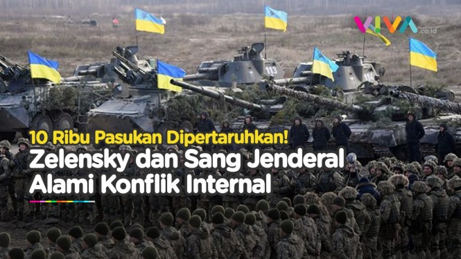 Konflik Internal Ukraina, 10 Ribu Tentara Ukraina Terancam!