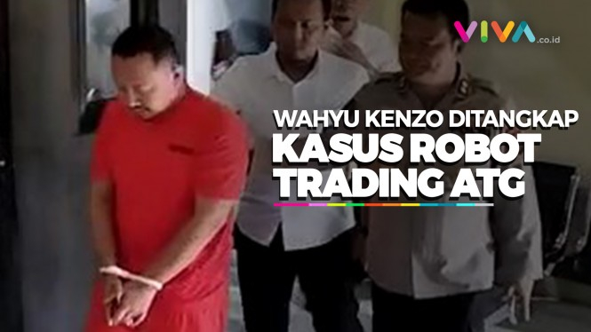 Crazy Rich Wahyu Kenzo Ditangkap Buntut Robot Trading ATG