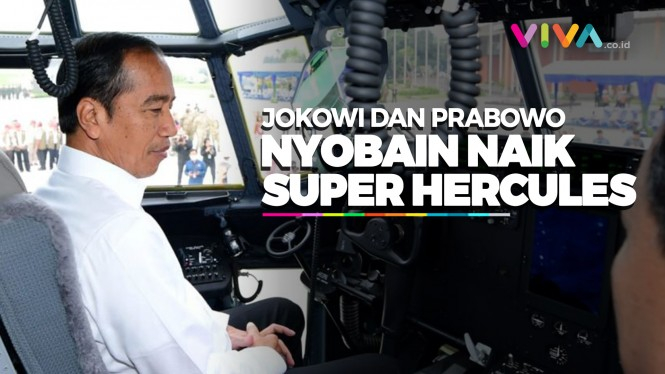 Mengintip Isi Perut Super Hercules yang Diserahkan Jokowi