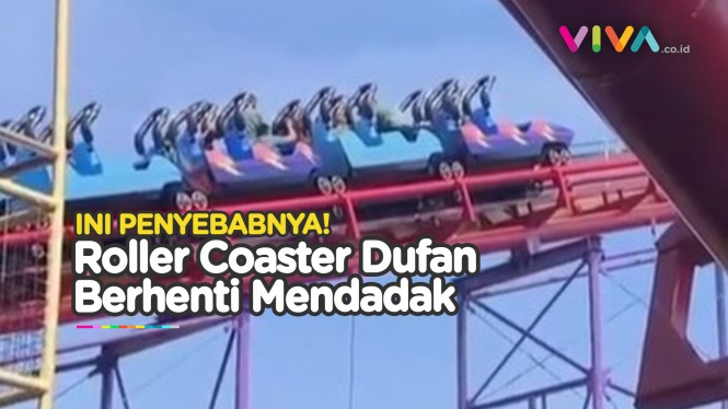 Klarifikasi Dufan soal Roller Coaster Berhenti saat Menanjak