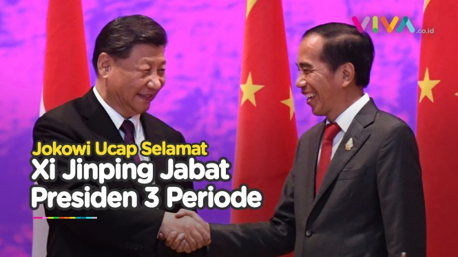 Harapan Jokowi ke Xi Jinping yang Jadi Presiden 3 Periode
