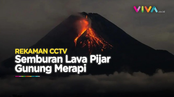 DETIK-DETIK Gunung Merapi Muntahkan Guguran Lava Pijar