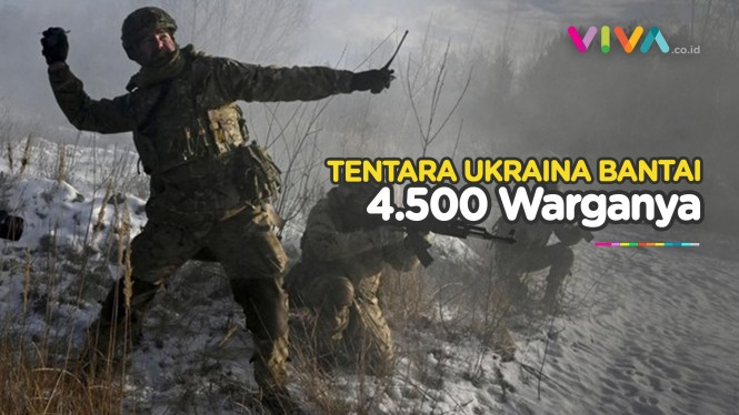 Tentara Ukraina Bantai Ribuan Rakyat Sendiri, Apa Motifnya?
