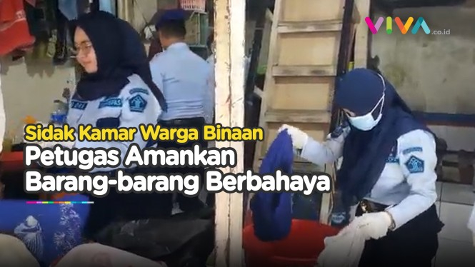 Razia Besar Lapas Kelas IIA Bogor, Kamar Hunian Digeledah!