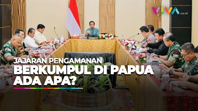 Jokowi Kumpulkan Jajaran Pengamanan di Papua,  Ada Apa?