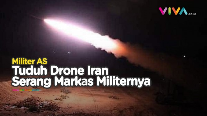 Markas AS Diserang Drone Iran Saat Sistem Rudalnya Ngadat