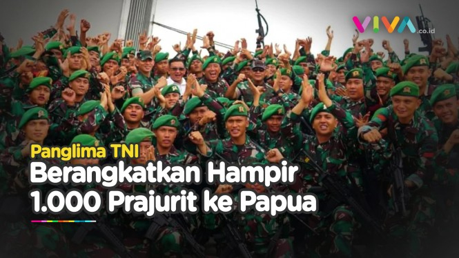 Nyaris Seribu Prajurit TNI AD Siap Geruduk Papua