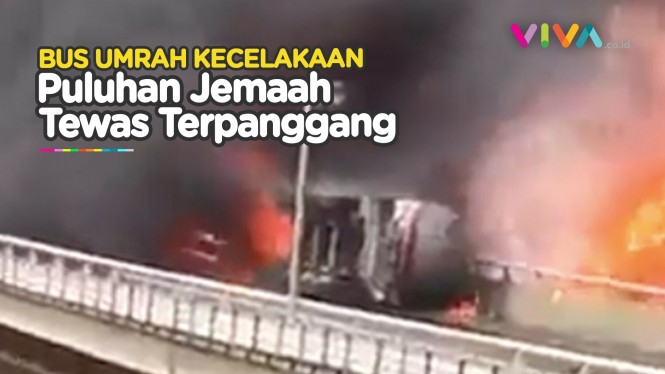 Bus Rombongan Umrah Kecelakaan, Ada WNI Indonesia?