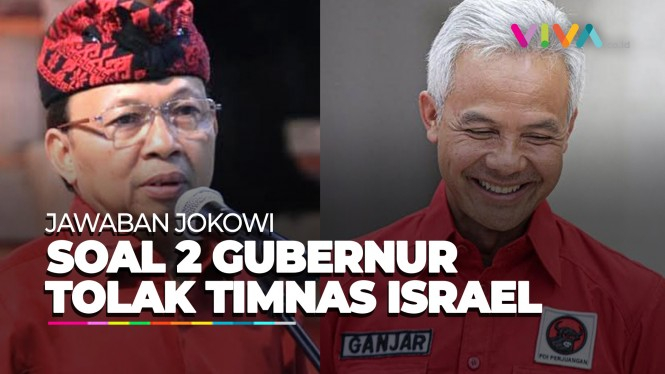 Kata Jokowi Soal Sanksi Gubernur Bali-Jateng Tolak Israel