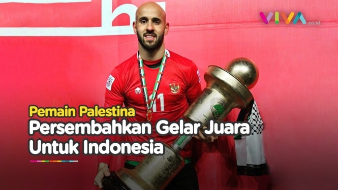 Pemain Palestina Persembahkan Gelar Juara untuk Indonesia